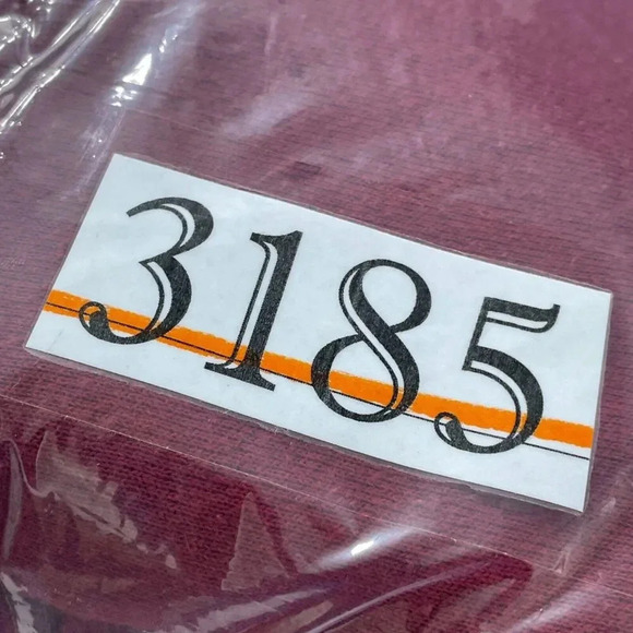 Vintage Logo 7 Red Crewneck Sweatshirt X-Large 3185 - Picture 7 of 8